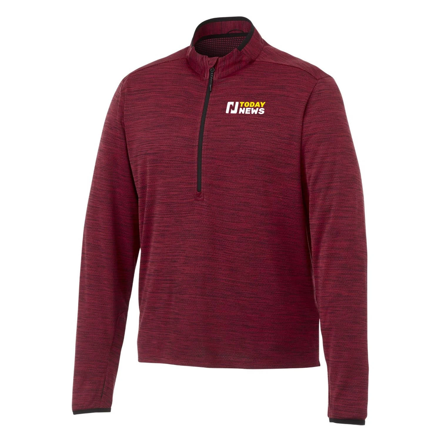 Men's Textured Doubleknit Half Zip Pullover Sweater 5 Men's Textured Doubleknit Half Zip Pullover Sweater - Image 3