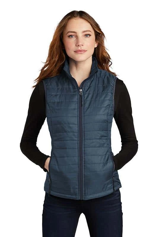 Port Authority® Packable Puffy Vest - Women 6 Port Authority® Packable Puffy Vest - Women - Image 4
