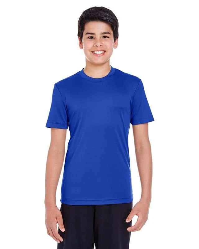 Team 365 Polyester Moisture-Wicking Performance T-Shirt - Youth 12 Team 365 Polyester Moisture-Wicking Performance T-Shirt - Youth - Image 10