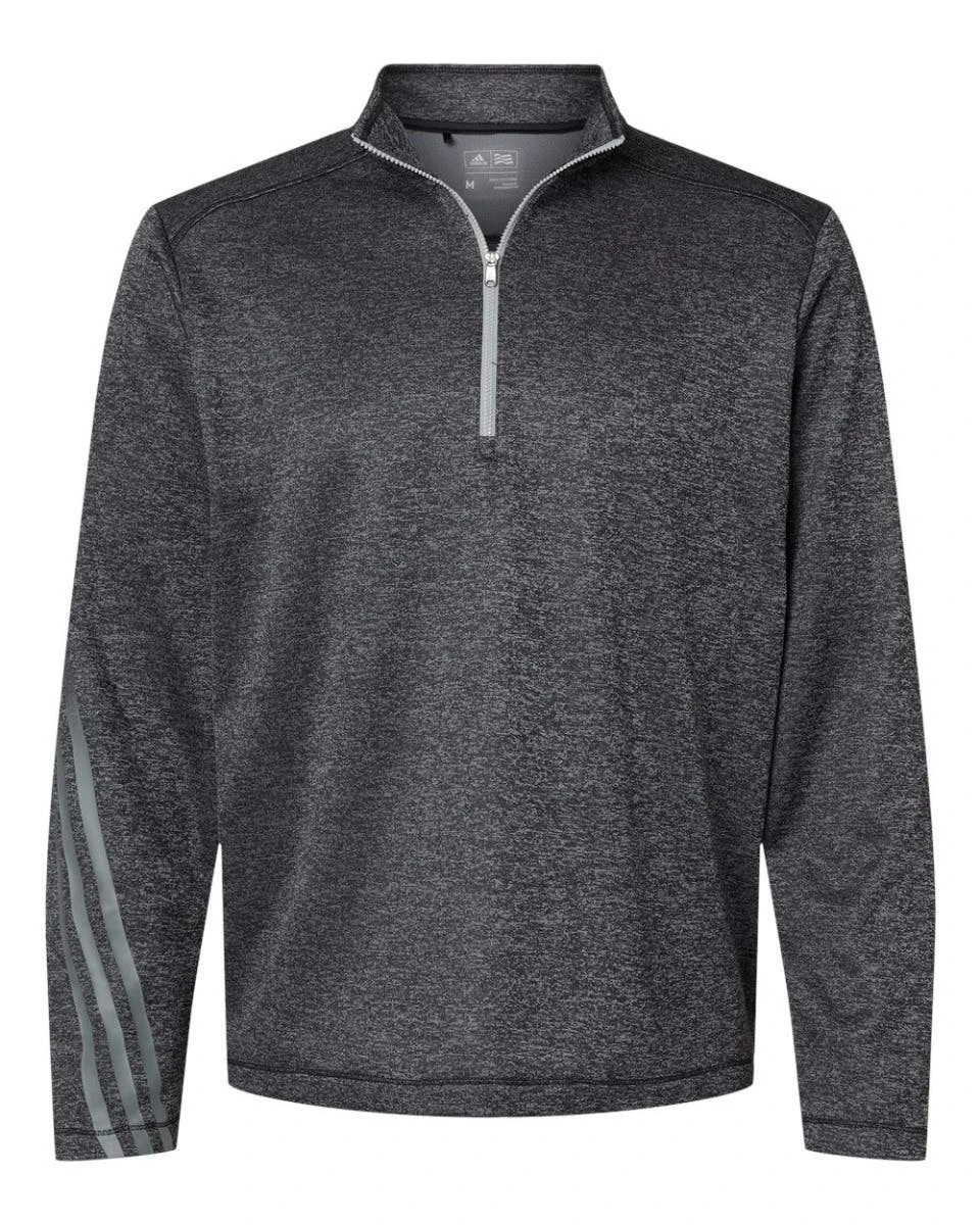 Adidas® Brushed Terry Heathered Quarter-Zip Pullover - Men 16 Adidas® Brushed Terry Heathered Quarter-Zip Pullover - Men - Image 14
