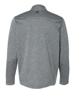 Adidas® Brushed Terry Heathered Quarter-Zip Pullover - Men 29 Adidas® Brushed Terry Heathered Quarter-Zip Pullover - Men -Gildan T-Shirts Shop adidas a284 mid grey heather black back high