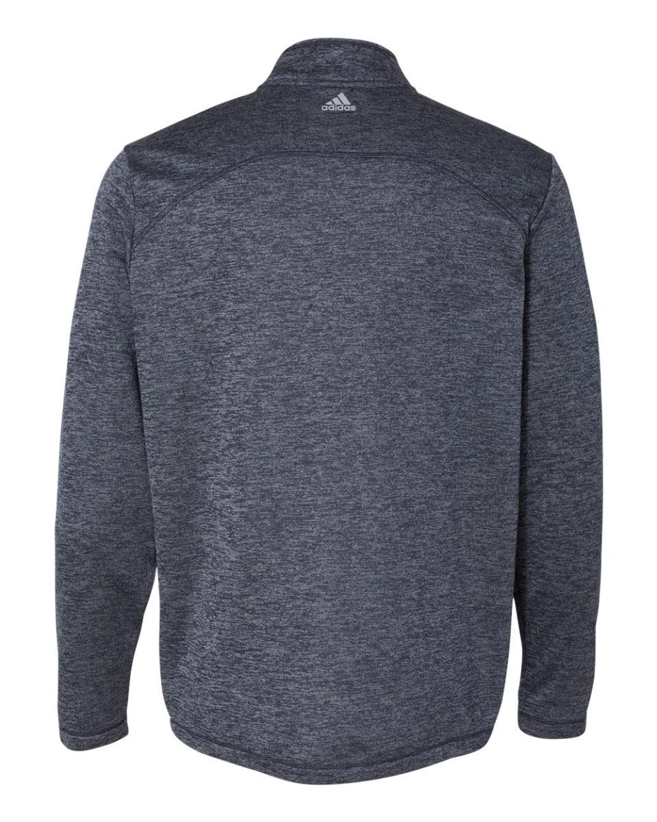 Adidas® Brushed Terry Heathered Quarter-Zip Pullover - Men 11 Adidas® Brushed Terry Heathered Quarter-Zip Pullover - Men - Image 9