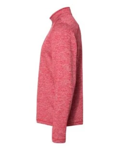 Adidas® Brushed Terry Heathered Quarter-Zip Pullover - Men 21 Adidas® Brushed Terry Heathered Quarter-Zip Pullover - Men -Gildan T-Shirts Shop adidas a284 power red heather black directside high