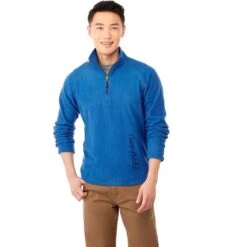 Men's Microfleece Quarter Zip Sweater