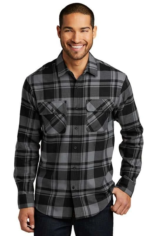 Port Authority® Plaid Flannel Shirt 7 Port Authority® Plaid Flannel Shirt - Image 5