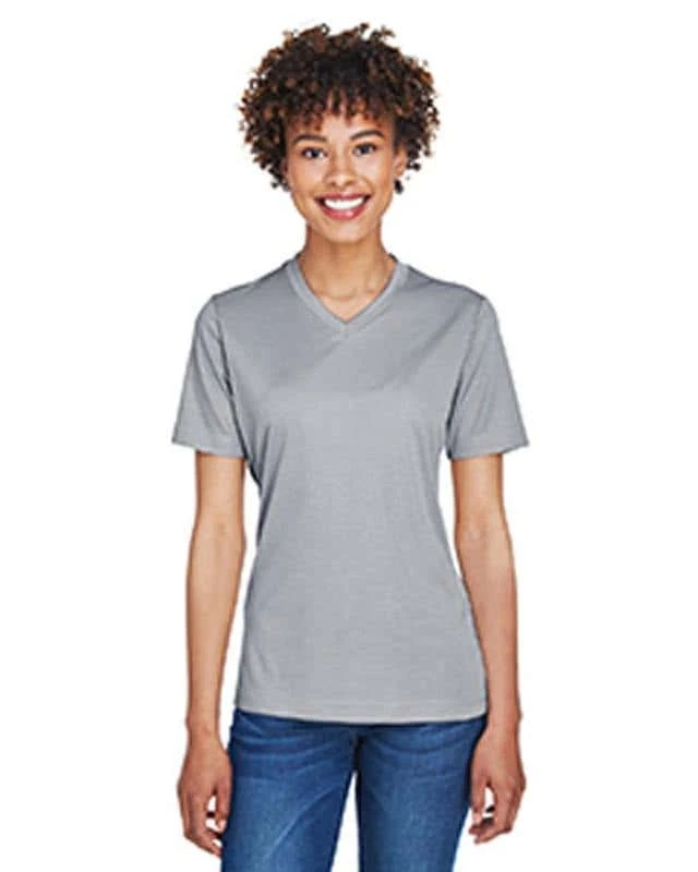 Team 365 Heathered Polyester Performance T-Shirt - Women 16 Team 365 Heathered Polyester Performance T-Shirt - Women - Image 14