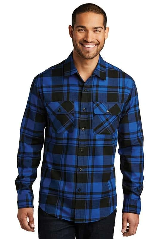 Port Authority® Plaid Flannel Shirt 4 Port Authority® Plaid Flannel Shirt - Image 2