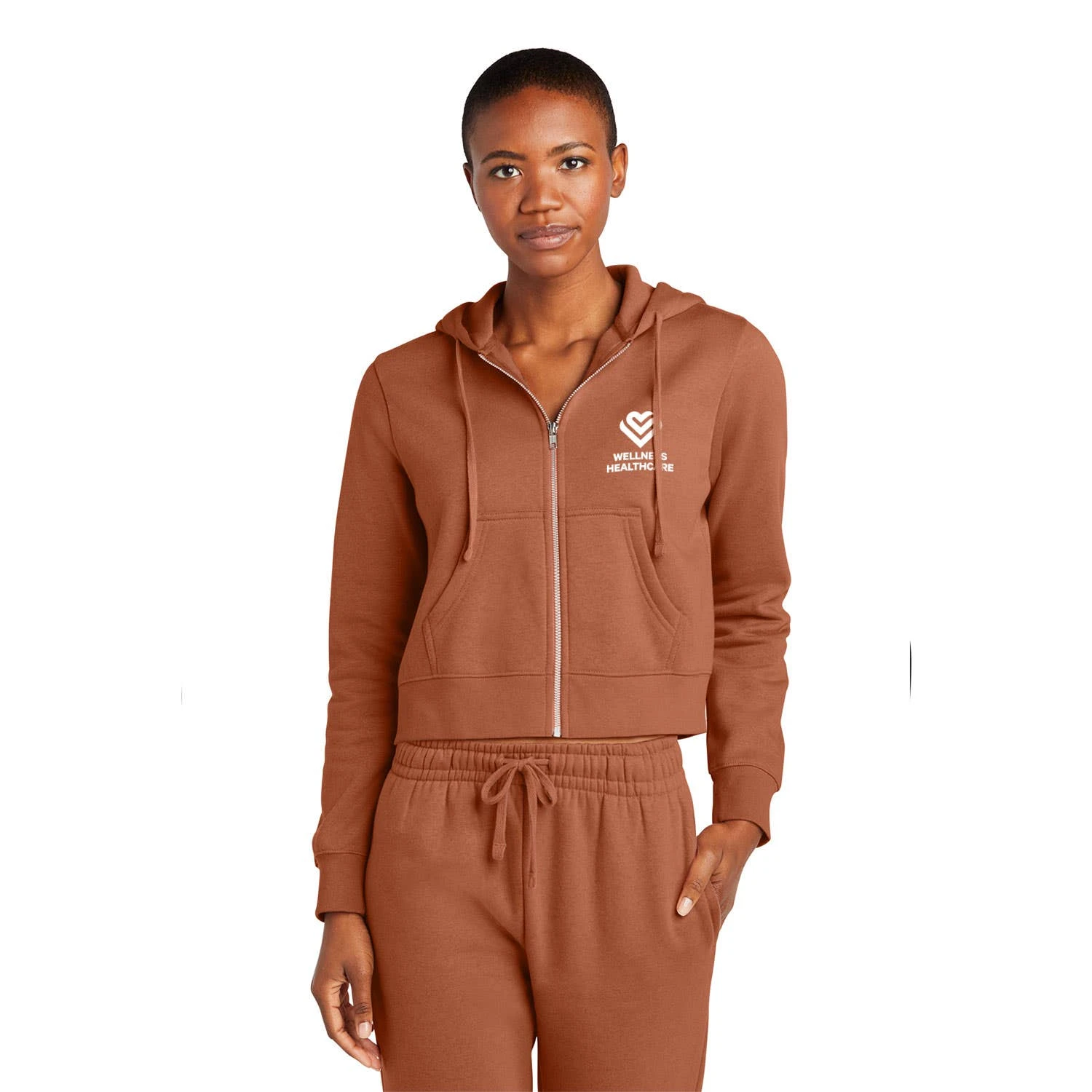 District® V.I.T.™ Fleece Full-Zip Hoodie - Women 9 District® V.I.T.™ Fleece Full-Zip Hoodie - Women - Image 7