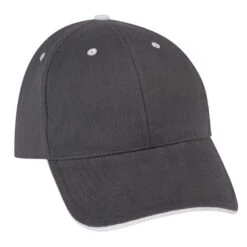 Structured Contrast Trim Brushed Cotton Baseball Cap -Gildan T-Shirts Shop c5186a34543169e9543c2af677a5fe4f6c8db4cb2ad05990374b7005f03913cd