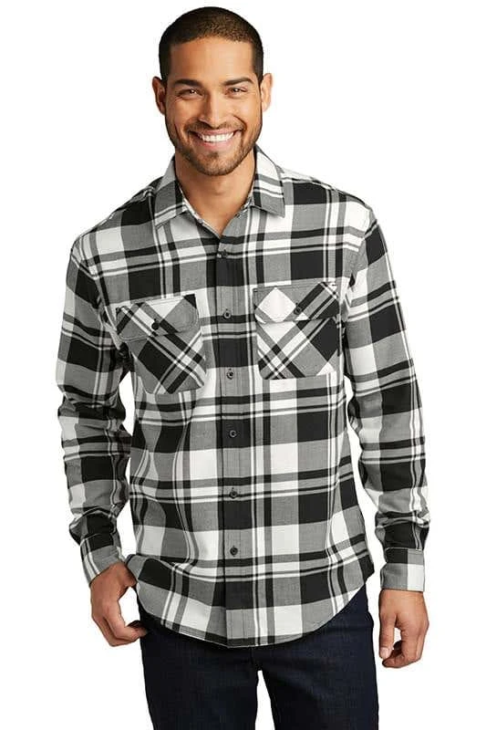 Port Authority® Plaid Flannel Shirt 6 Port Authority® Plaid Flannel Shirt - Image 4