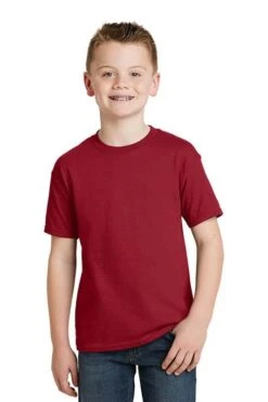Hanes® EcoSmart® 50/50 Cotton/Poly T-Shirt - Youth -Gildan T-Shirts Shop c79c71947f47185b833d539e36658a39b0f7705fc50deb3f585134a780453105