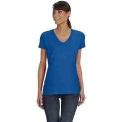 Fruit Of The Loom® HD Cotton™ V-Neck T-Shirt - Women -Gildan T-Shirts Shop caf1ecce6870dc2c69c9ed0720dbd5bfb896b6aedb2680c75b68e8fea08a4ce3