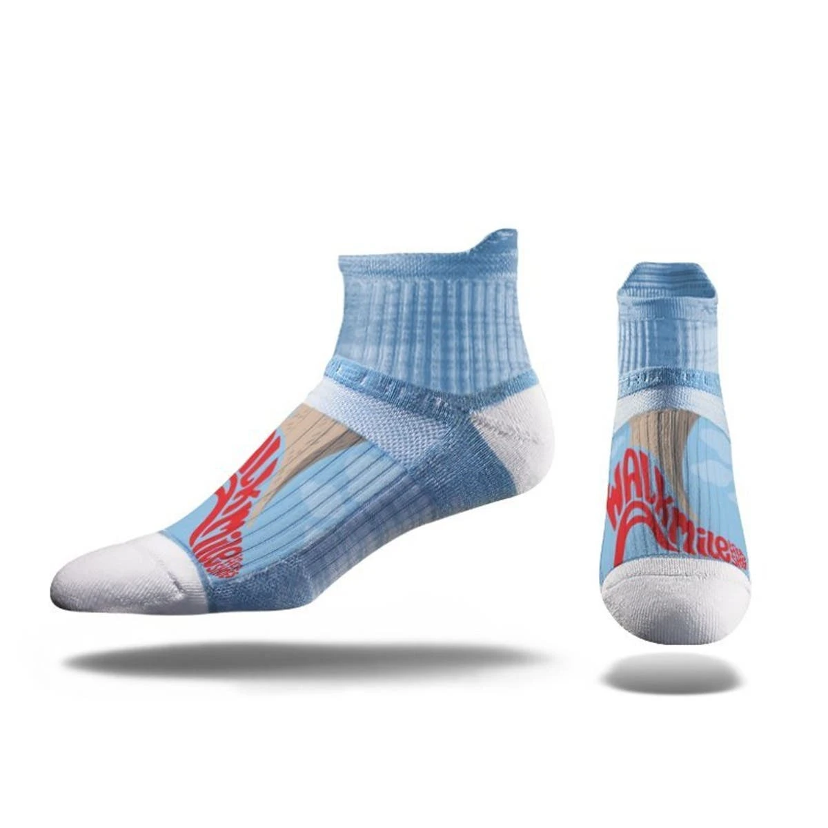 Strideline Full Color Quarter High Socks 5 Strideline Full Color Quarter High Socks - Image 3