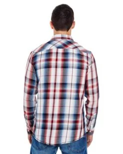 Burnside® Long-Sleeve Plaid Pattern Woven Shirt - Men -Gildan T-Shirts Shop cce2c6bfb6d6b6adb9081a8b17a632063f502ee79b85f32266577e76190c5243