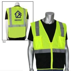 HV Class 2 Five Pocket Mesh Vest -Gildan T-Shirts Shop cf392a9a908953e265233deed42c976514d52083c2dfc7c917215f3e403c576a 3