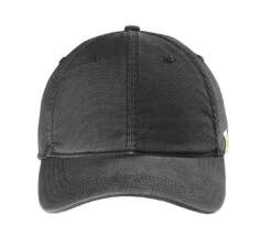 Carhartt® Cotton Canvas Cap -Gildan T-Shirts Shop ct103938 black full front