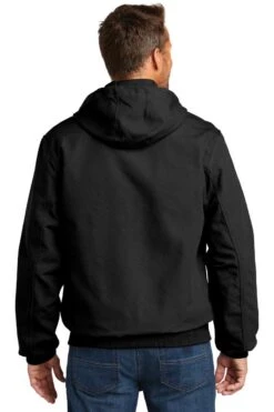 Carhartt ® Thermal-Lined Duck Active Jacket -Gildan T-Shirts Shop ctj131 black model back 102018