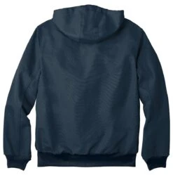 Carhartt ® Thermal-Lined Duck Active Jacket -Gildan T-Shirts Shop ctj131 darknavy flat back