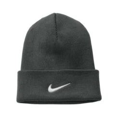 Nike Dri-FIT Sideline Beanie Cap -Gildan T-Shirts Shop cw6117 anthracite flat straight