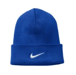 Nike Dri-FIT Sideline Beanie Cap -Gildan T-Shirts Shop cw6117 gameroyal flat straight
