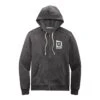 District® Re-Fleece Full-Zip Hoodie -Gildan T-Shirts Shop d dt8102 charcoalheather
