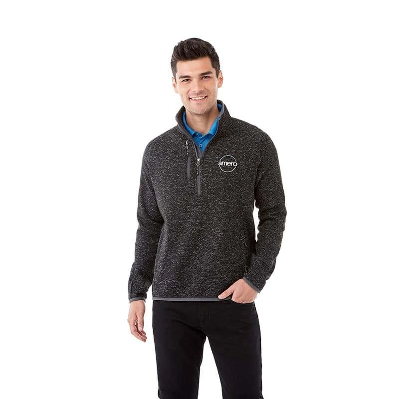 Men's Knit Half Zip Pullover Sweater 3 Men's Knit Half Zip Pullover Sweater