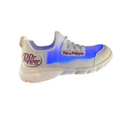 Rechargeable Light-up Shoes -Gildan T-Shirts Shop dr.pepper dark blue light