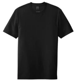 District® Recycled Re-Tee® T-shirt - Unisex -Gildan T-Shirts Shop dt8000 black flat front