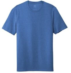 District® Recycled Re-Tee® T-shirt - Unisex -Gildan T-Shirts Shop dt8000 blueheather feature