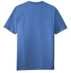 District® Recycled Re-Tee® T-shirt - Unisex -Gildan T-Shirts Shop dt8000 blueheather flat back