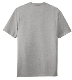 District® Recycled Re-Tee® T-shirt - Unisex -Gildan T-Shirts Shop dt8000 lightheathergrey flat back