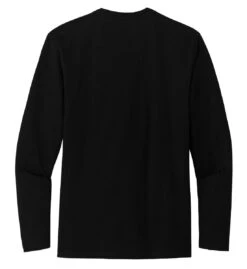 District® Re-Tee® Long Sleeve T-Shirt -Gildan T-Shirts Shop dt8003 black flat back