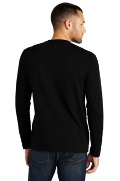 District® Re-Tee® Long Sleeve T-Shirt -Gildan T-Shirts Shop dt8003 black model back