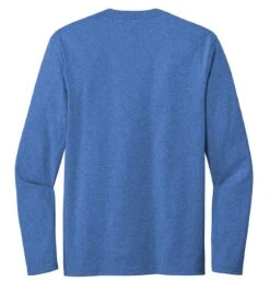 District® Re-Tee® Long Sleeve T-Shirt -Gildan T-Shirts Shop dt8003 blueheather flat back
