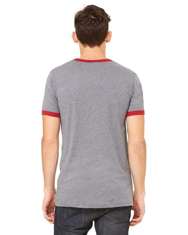 BELLA+CANVAS® Jersey Short-Sleeve Ringer T-Shirt - Men 17 BELLA+CANVAS® Jersey Short-Sleeve Ringer T-Shirt - Men - Image 15