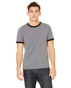 BELLA+CANVAS® Jersey Short-Sleeve Ringer T-Shirt - Men 32 BELLA+CANVAS® Jersey Short-Sleeve Ringer T-Shirt - Men -Gildan T-Shirts Shop e76848ce01b8d0bb37258e84b9426ead606a10bc1177120d2232b36b626331b3