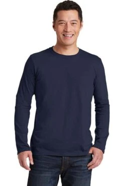 Gildan® Softstyle® Long-Sleeve T-Shirt -Gildan T-Shirts Shop e8626fe6403e3a2b1bd604692b96234b637085742bfd0bdd679bd12fc94c25ad