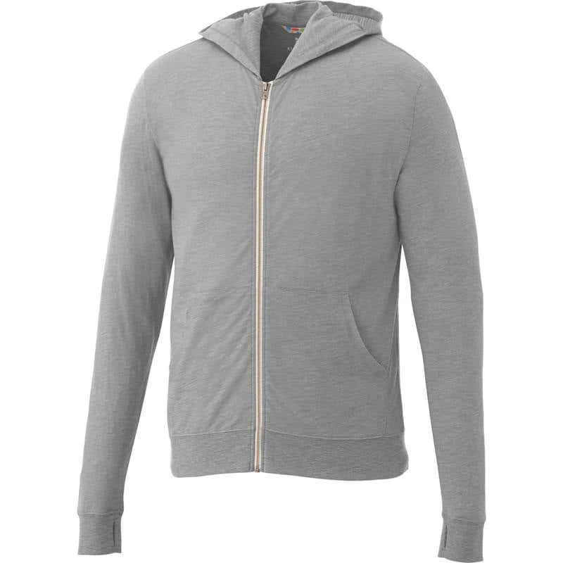 Men's Lightweight Knit Full Zip-Up Hooded Sweatshirt 7 Men's Lightweight Knit Full Zip-Up Hooded Sweatshirt - Image 5