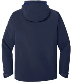 Eddie Bauer® WeatherEdge® 3-in-1 Jacket - Men -Gildan T-Shirts Shop eb656 riverbluenavycobaltblue flat back