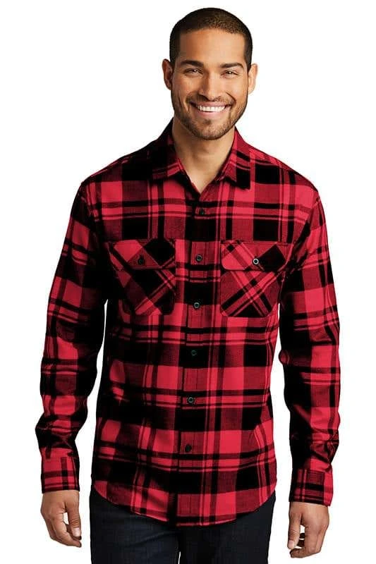 Port Authority® Plaid Flannel Shirt 5 Port Authority® Plaid Flannel Shirt - Image 3