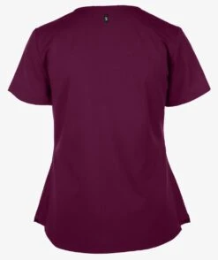 Barco® Grey's Anatomy™ Stretch Emma Scrubs Top - Women -Gildan T-Shirts Shop grs011 wine 4