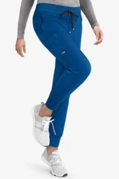 Barco® Grey's Anatomy™ Stretch Eden Cargo Jogger Pant - Women -Gildan T-Shirts Shop grs537 royal 6