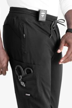 Barco® Grey's Anatomy™ Stretch Murphy Scrub Pant - Men -Gildan T-Shirts Shop grs550 black 5