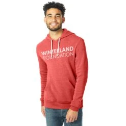 Alternative® Eco-Fleece Challenger Hoodie Sweatshirt - Unisex -Gildan T-Shirts Shop ip 159 09595f2 red 1 1