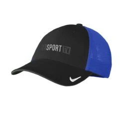Nike Dri-FIT Mesh Back Cap -Gildan T-Shirts Shop ip 161 nkao9293 sgp black royal 1 2