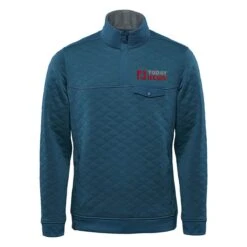 Stormtech® Montebello Thermal Quarter Zip Pullover - Men -Gildan T-Shirts Shop ip 284 kxp 1 blue 1 7