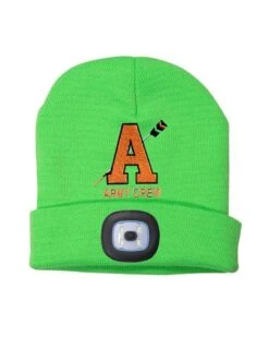 LED Light Acrylic Knit Beanie Cap -Gildan T-Shirts Shop jl 4148 ftdeco 74 p green