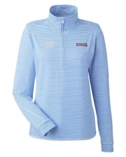 Vineyard Vines® Microstripe Sankaty Half-Zip Pullover - Women