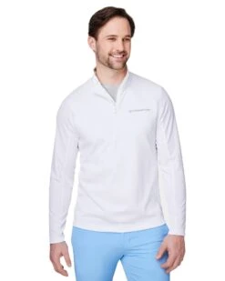 Vineyard Vines® Sankaty Quarter-Zip Pullover - Men -Gildan T-Shirts Shop k002709 00 z