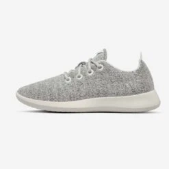 Allbirds Wool Runners Sneaker - Women -Gildan T-Shirts Shop left dapple gray cream sole